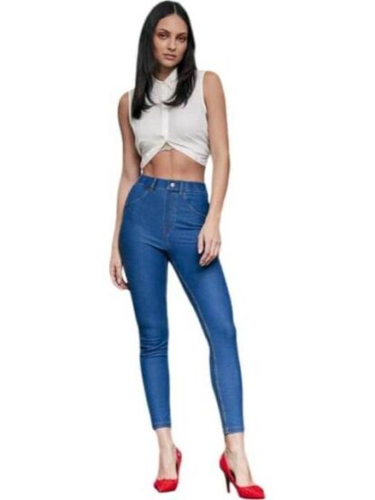 LEGGINGS CINTURA ALTA GRIS HOLLY LAND - Image 6