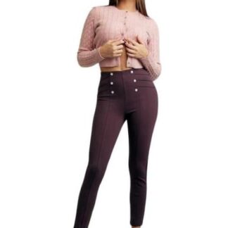 LEGGINGS CINTURA ALTA VINO HOLLY LAND