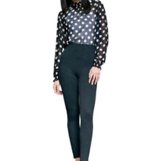 LEGGINGS CINTURA REGULAR GRIS HUMO HOLLY LAND