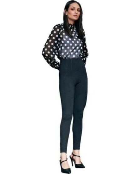 LEGGINGS CINTURA REGULAR GRIS HUMO HOLLY LAND - Image 3
