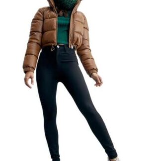 LEGGINGS CINTURA REGULAR NEGRO HOLLY LAND