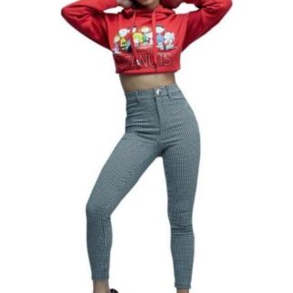 LEGGINGS CUADROS CINTURA REGULAR BICOLOR HOLLY LAND