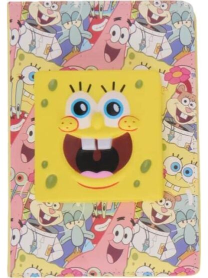 LIBRETA BOB ESPONJA AMARILLO BOB ESPONJA