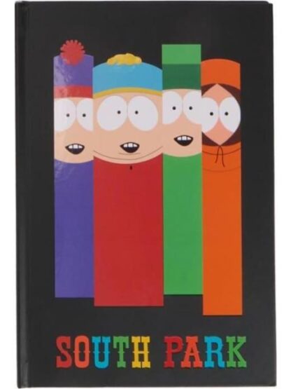 LIBRETA SOUTH PARK NEGRO SOUTH PARK
