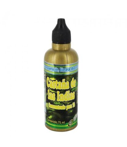 LINEA DORADA EXT. CASTAÑA DE INDIAS 75 ML. CONCENTRADO PARA TE MAYAMEX