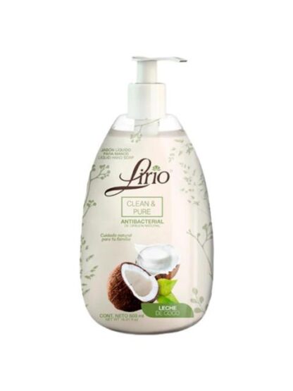 LIRIO JABON LIQUIDO COCO 500 ML
