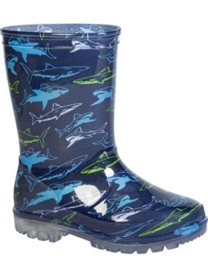 BOTA DE LLUVIA TIBURON AZUL SCHATZ KIDS - Image 2