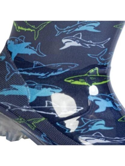 BOTA DE LLUVIA TIBURON AZUL SCHATZ KIDS - Image 6