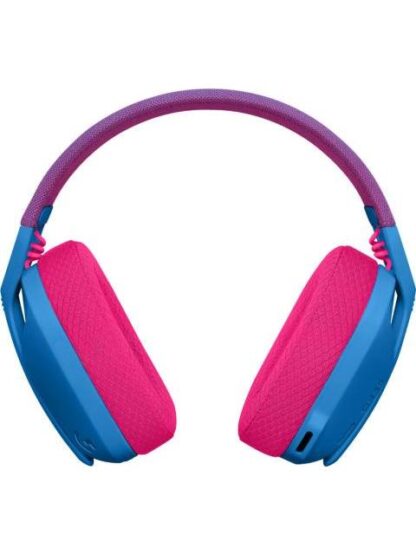 LOGITECH AUDIFONOS GAMER G435 PARA PC-PS4-PS5 INALAMBRICO USB-A AZUL-ROSA - Image 2