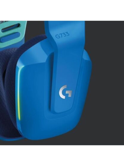 LOGITECH AUDIFONOS GAMER G733 7.1 PARA PS4-PC INALAMBRICO USB AZUL - Image 8