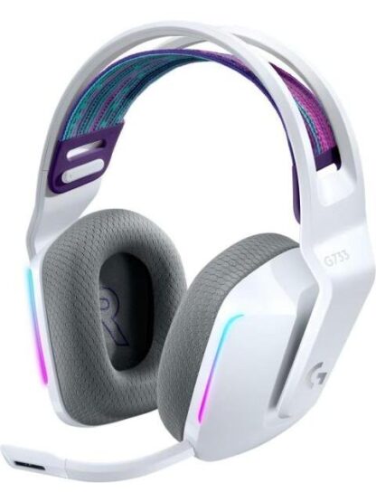 LOGITECH AUDIFONOS GAMER G733 7.1 PARA PS4-PC INALAMBRICO USB BLANCO