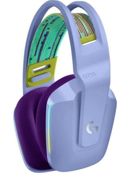 LOGITECH AUDIFONOS GAMER G733 7.1 PARA PS4-PC INALAMBRICO USB LILA - Image 2