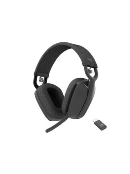 LOGITECH AUDIFONOS ZONE VIBE WIRELESS TEAMS VERSION INALAMBRICO USB-A-USB-C GRAFITO