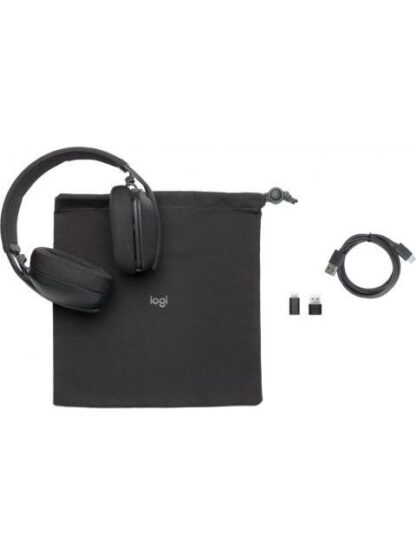 LOGITECH AUDIFONOS ZONE VIBE WIRELESS UC INALAMBRICO USB-A-USB-C GRAFITO - Image 7