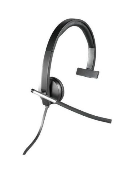 LOGITECH H650E AUDIFONOS CON MICROFONO ALAMBRICO USB COLOR NEGRO