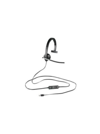 LOGITECH H650E AUDIFONOS CON MICROFONO ALAMBRICO USB COLOR NEGRO - Image 7