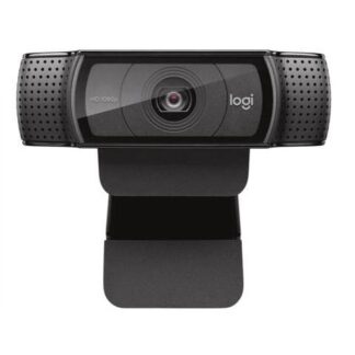 LOGITECH WEBCAM HD PRO C920 CON MICROFONO FULL HD 1920 X 1080 PIXELES USB 2.0 NEGRO
