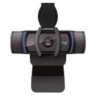 LOGITECH WEBCAM HD PRO C920S CON MICROFONO FULL HD 1920 X 1080 PIXELES USB 2.0 NEGRO
