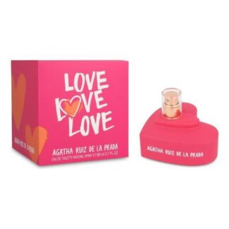 LOVE LOVE LOVE AGATHA RUIZ DE LA PRADA 80ML EDT SPRAY- MUJER