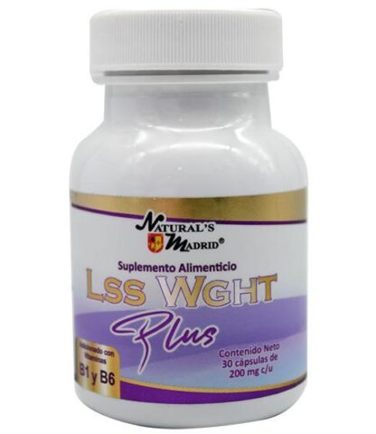 LSS WGHT PLUS 30 CAPS NATURALS MADRID