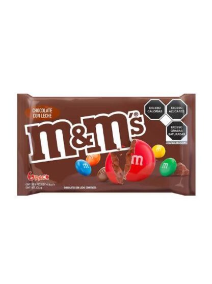 M & M CHOCOLATE 6 DE 47.9 GR