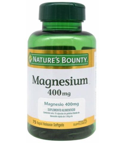 MAGNESIO 75 CAP NATURES BOUNTY
