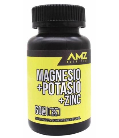 MAGNESIO POTASIO ZINC 60 CAP AMZ