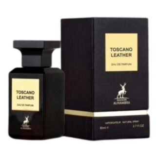 MAISON ALHAMBRA TOSCANO LEATHER MEN 80 ML EAU DE PARFUM