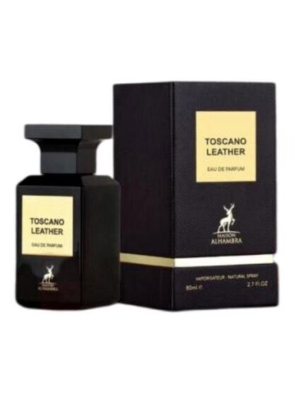 MAISON ALHAMBRA TOSCANO LEATHER MEN 80 ML EAU DE PARFUM