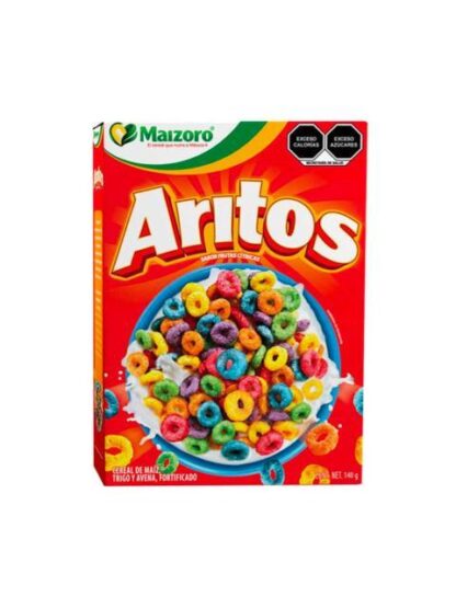 MAIZORO CEREAL ARITOS FRUTA 160 G