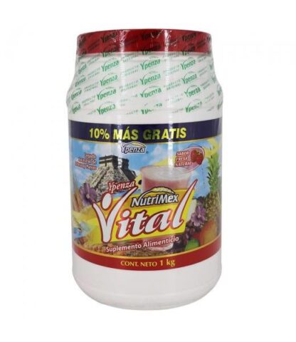 MALTEADA NUTRIMEX VITAL POLVO 1KG FRESA SOLO PARA DIABETICOS