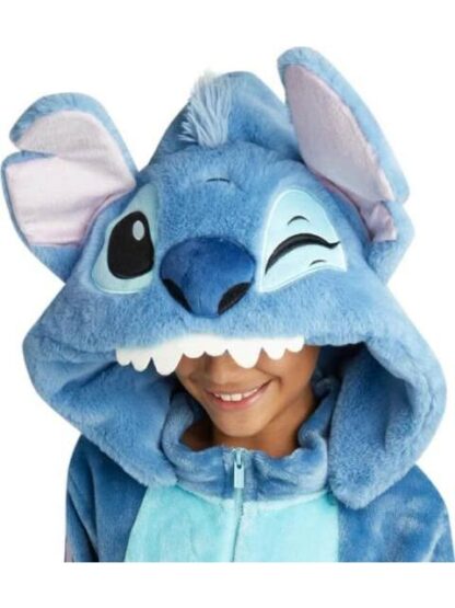 MAMELUCO STITCH CAPUCHA ESMONTABLE AZUL DISNEY - Image 6