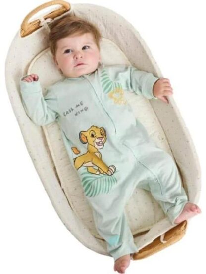 MAMELUCO ESTAMPADO APLICACIONES AZUL MENTA DISNEY BABY - Image 2