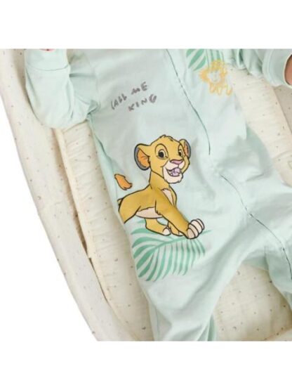MAMELUCO ESTAMPADO APLICACIONES AZUL MENTA DISNEY BABY - Image 3