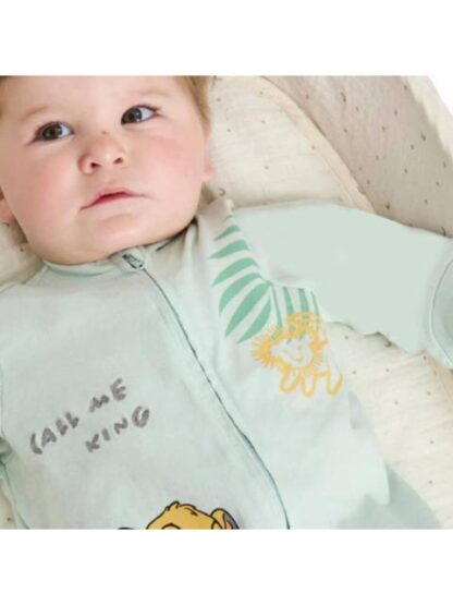 MAMELUCO ESTAMPADO APLICACIONES AZUL MENTA DISNEY BABY - Image 4