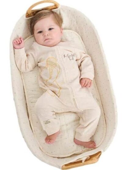 MAMELUCO ESTAMPADO APLICACIONES BEIGE DISNEY BABY