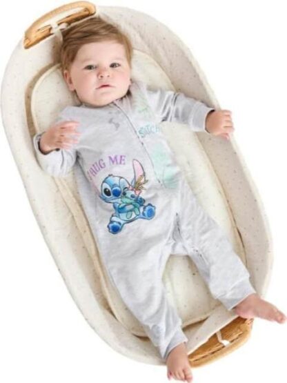 MAMELUCO ESTAMPADO APLICACIONES GRIS DISNEY BABY