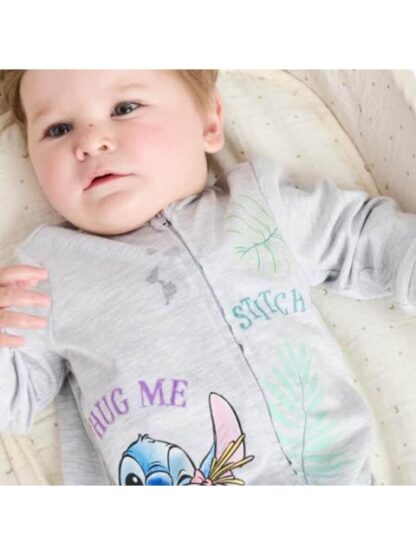 MAMELUCO ESTAMPADO APLICACIONES GRIS DISNEY BABY - Image 3