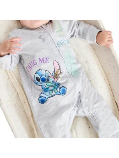 MAMELUCO ESTAMPADO APLICACIONES GRIS DISNEY BABY - Image 4