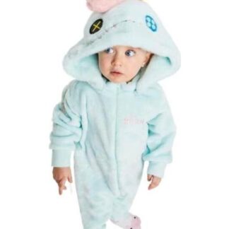 MAMELUCO STITCH AZUL MENTA DISNEY BABY