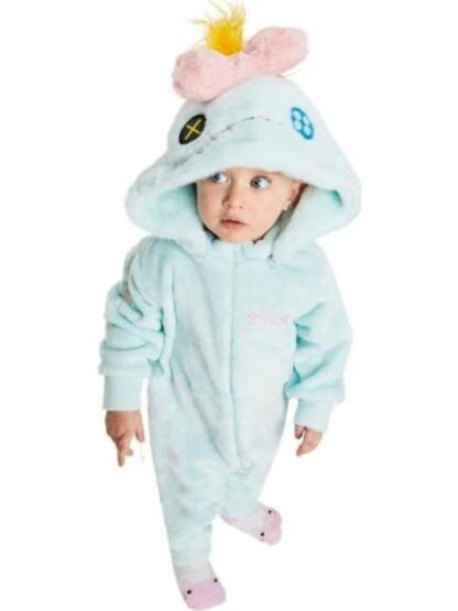 MAMELUCO STITCH AZUL MENTA DISNEY BABY