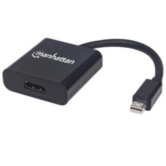 MANHATTAN ADAPTADOR MINI DISPLAYPORT 1.2 MACHO - HDMI HEMBRA 4K 60HZ NEGRO