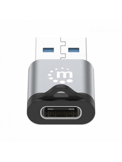 MANHATTAN ADAPTADOR USB 3.0 MACHO - USB C HEMBRA GRIS - Image 3