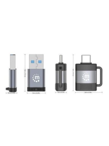 MANHATTAN ADAPTADOR USB-A-C MACHO - USB-A-C HEMBRA - Image 5
