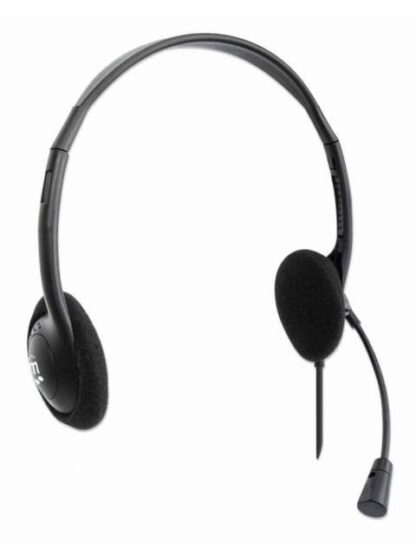 MANHATTAN AUDIFONOS CON MICROFONO 179850 ALAMBRICO 1.5 METROS USB-A NEGRO - Image 2