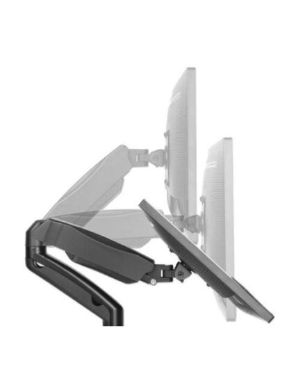 MANHATTAN BRAZO DE ESCRITORIO PARA 2 MONITORES 13-27 MAX 9KGS NEGRO - Image 8