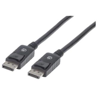MANHATTAN CABLE DISPLAYPORT 1.1 MACHO - DISPLAYPORT MACHO 1080P 2 METROS NEGRO