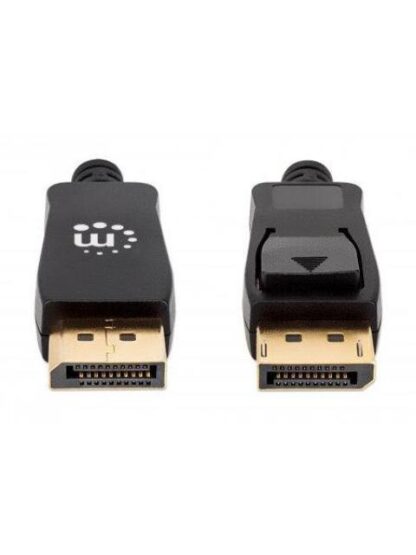 MANHATTAN CABLE DISPLAYPORT 1.4 MACHO - DISPLAYPORT MACHO 8K 60HZ 2 METROS NEGRO - Image 3