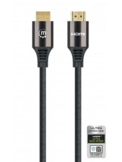 MANHATTAN CABLE HDMI DE ALTA VELOCIDAD HDMI A MACHO - HDMI A MACHO 2 METROS NEGRO - Image 4