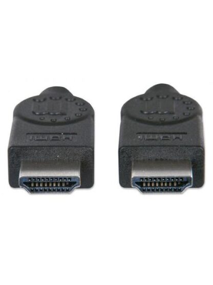 MANHATTAN CABLE HDMI DE ALTA VELOCIDAD BLINDADO HDMI MACHO - HDMI MACHO 4K 30HZ 3D 15 METROS NEGRO - Image 4